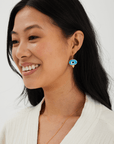 Blue Evil Eye Earrings - Evil Eye Jewellery