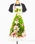 Apple Blossom Dress Linen Apron