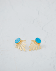 Turquoise Goddess Earrings