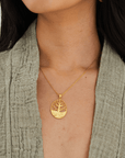 Gold Tree Sterling Silver Necklace