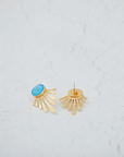 Turquoise Goddess Earrings
