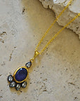 Aegean Sapphire Pendant Necklace