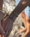 Gold Plated Sterling Silver Bangle