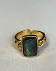 Byzantine Labradorite Bezel Ring