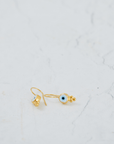 Evil Eye Droplet Earrings