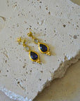 Byzantine Amethyst Drop Earrings