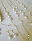 Artemis Ocean Baroque Pearl & Crystal Necklace