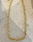 Delphi Oval Link Chain Necklace