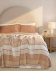 Organic Muslin Cotton Bed Blanket – 240 × 260 cm