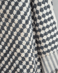 Pearl Turkish Cotton Bath Towel - Steel Grey