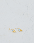 Evil Eye Droplet Earrings
