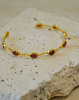 Capri Ruby Cuff