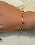 Capri Ruby Cuff