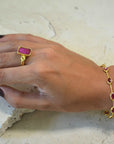 Capri Ruby Cuff