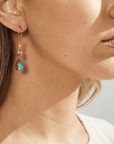 Turquoise Tear Drop Earrings