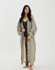 Lea Organic Cotton Muslin Robe