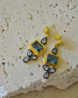 Santorini Aquamarine Drop Earrings
