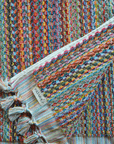 Pearl Stripe Turkish Cotton Bath Towel - Multi Colour