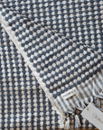Pearl Turkish Cotton Bath Towel - Steel Grey