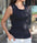 Kastamonu Soft Layer Top – Ribbed in black, featuring a soft ribbed texture and a stylish scoop neckline.