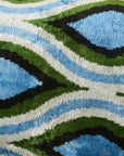 IKAT Cushion — Sapphire Diamond