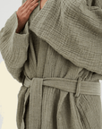 Lea Organic Cotton Muslin Robe