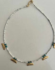 Helios Half Disc Necklace