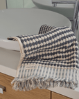 Pearl Turkish Cotton Hand Towel - Steel Grey