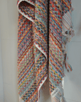 Pearl Stripe Turkish Cotton Bath Towel - Multi Colour