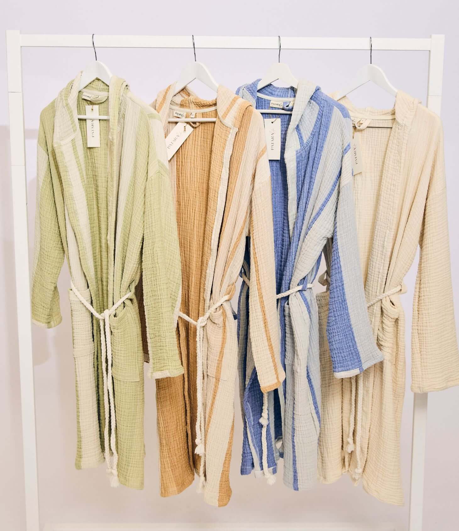 Muslin Bathrobe – Lightweight Turkish Cotton Robe