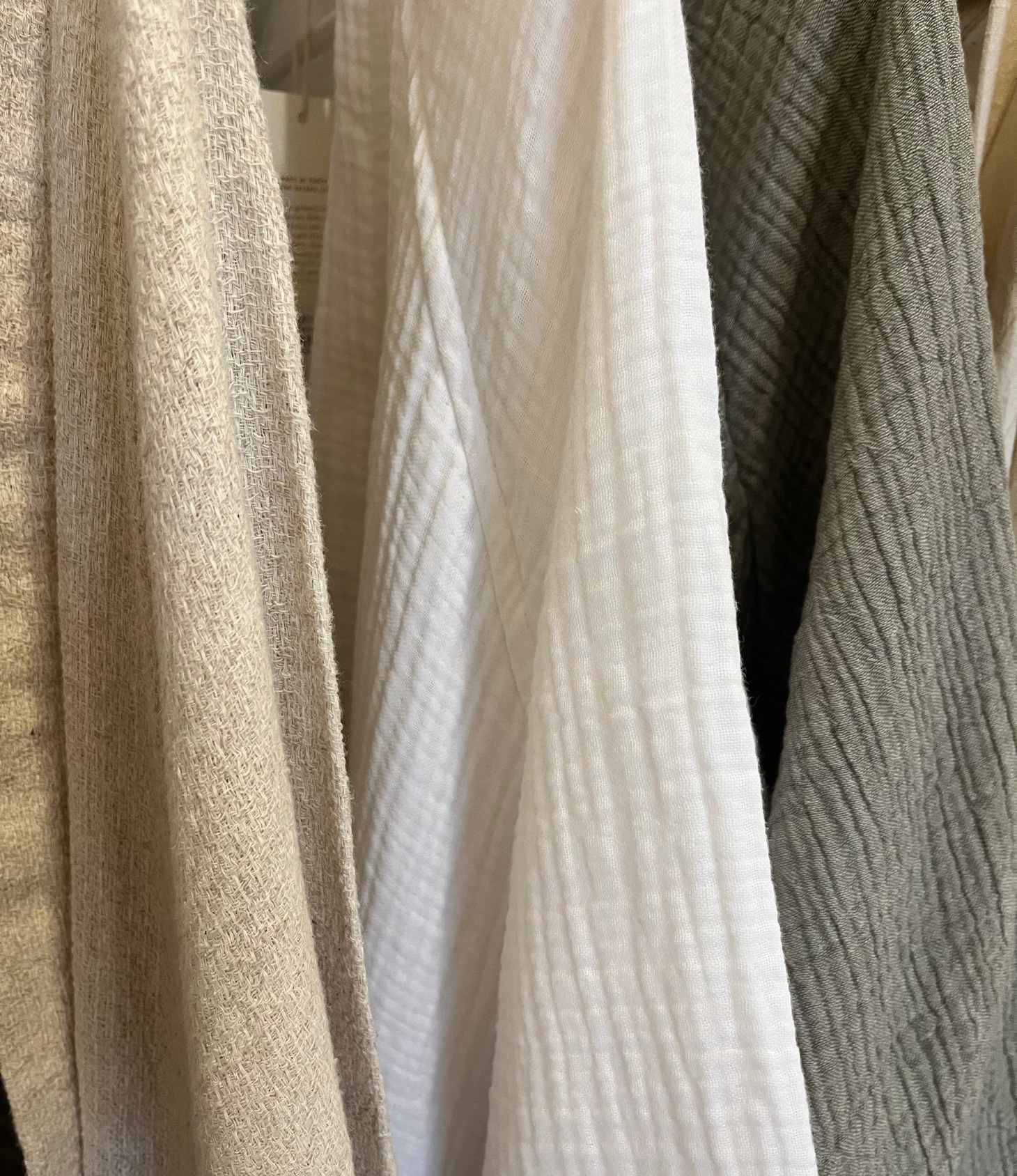 Lea Organic Cotton Muslin Robe