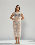 Cotton Embroidered Dress