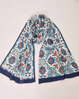 Iznik Bloom Silk Scarf