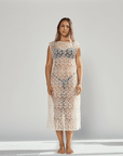 Cotton Embroidered Dress