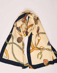 Aegean Link Silk Scarf