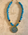 Aegean Medallion Necklace
