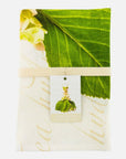 Cream Hydrangea Gown Linen Tea Towel