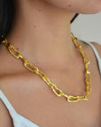 Athena Bold Link Chain Necklace