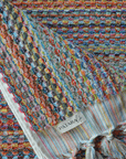Pearl Stripe Turkish Cotton Bath Towel - Multi Colour