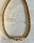 Gilded Leopard Hematite Necklace