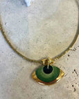Nazar Evil Eye Hematite Necklace