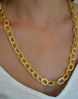 Santorini Slim Link Chain Necklace