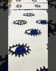 Evil Eye Kaftan Robe - Turquoise