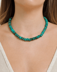 Genuine Turquoise beaded necklace
