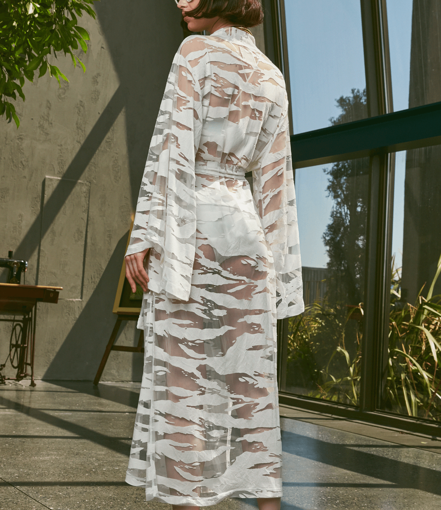 Lydia Long Beach Robe & Poolside Evening Wear Kimono | Long Beach Kimono